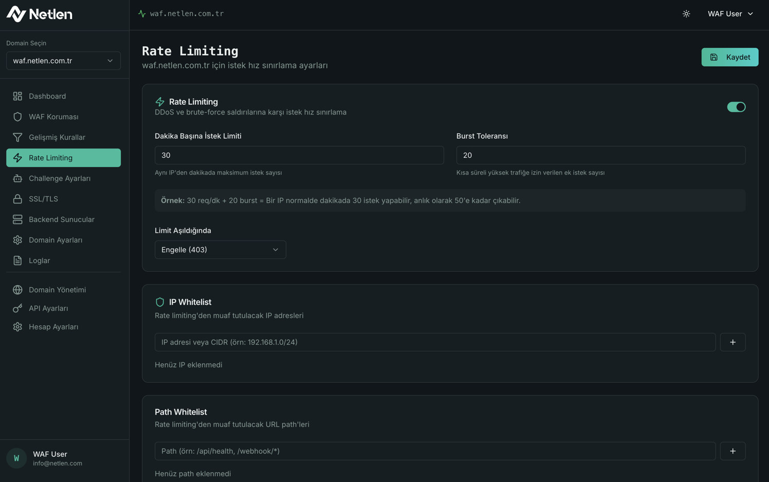 Rate Limiting